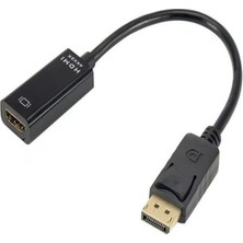 Soylu Elektronik Mini Dısplayport'tan Hdmı'ya 4K Destekli Aktif Çevirici Dönüştürücü Adaptör Kablo Mini Dp To HDMI