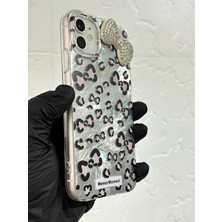 Iphone 13VE 14 Uyumlu Papyonlu 3D Silikon Kılıf