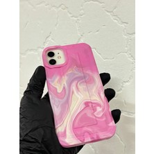 Iphone 11 Uyumlu Pembe Silikon Telefon Kılıfı