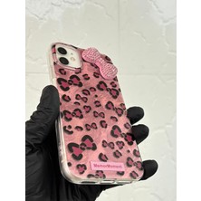 Aktech Iphone 11 Uyumlu Papyonlu 3D Silikon Kılıf