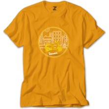 Z zepplin Vespa Tour At City Sarı Tişört
