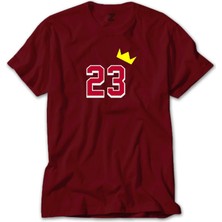 Z zepplin Michael Jordan 23 King Kırmızı Tişört