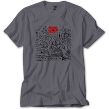 Z zepplin Morbid Angel Laibach Remixes Gri Tişört