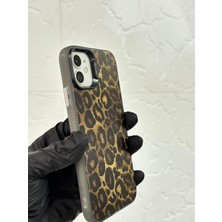 Aktech Iphone 14 Uyumlu Cool Leopar Telefon Kılıfı