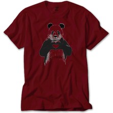 Z zepplin Panda Love Kırmızı Tişört
