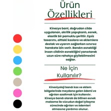 Agrı Bandı Bel Diz Omuz Boyun Sırt Bacak Agrı Bandı Yüksek Kalite Kinezyo Bant Kutulu