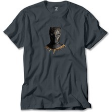 Z zepplin Black Panter Face Füme Tişört