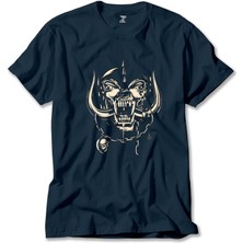 Z zepplin Motörhead Logo Lacivert Tişört