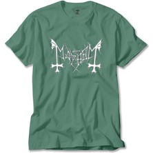 Z zepplin Mayhem Logo Yeşil Tişört
