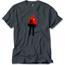 Z zepplin Red Dead Redemption 2 Cowboy Füme Tişört