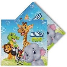 Jungle Club Peçete 16'lı