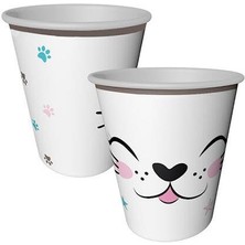 Miss Cat Karton Bardak 8'li