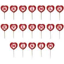 Benimle Evlenir Misin Kalp Kürdan 20'li