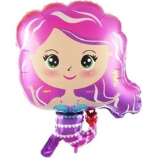 Deniz Kızı Temalı Folyo Balon 51X68CM