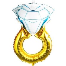 Tek Taş Folyo Balon 64X46CM