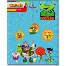 Z Takımı Tavan Süs Seti 6'lı