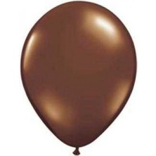 Pastel Kahverengi Balon 10'lu Paket