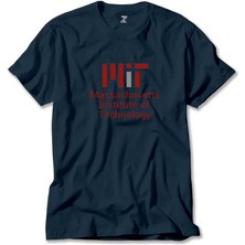 Z zepplin Massachusetts Institute Of Technology Logo Lacivert Tişört