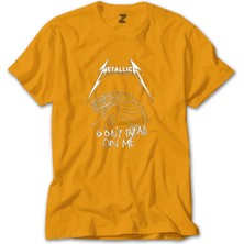 Z zepplin Metallica Don't Tread On Me Sarı Tişört