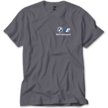 Z zepplin Bmw New Logo Motorsports Gri Tişört
