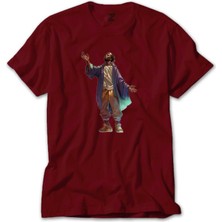 Z zepplin Black Hip Hop Artist Kırmızı Tişört