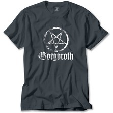 Z zepplin Gorgoroth Pentagram Füme Tişört