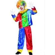Palyaço Kostümü Yetişkin Model-10