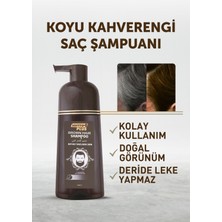 Beyaz Saçlara Elveda! Brown Hair Şampuan 350ML – Hızlı ve Etkili Koyu Kestane