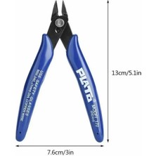 Plato Yan Keski 170 - Elektronikçi Tipi - Kesme Pensesi - Mini Kesici Soyucu - El Aleti