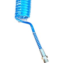 7,5 Metre Spiral Hava Hortumu 5X8MM 1/4''  - Kompresör Spiral Hava Hortumu