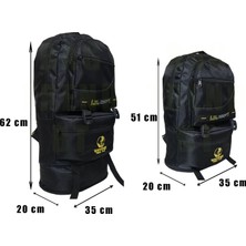 Sırt Çantası,travel Bag,kamp Çantası,(Siyah)