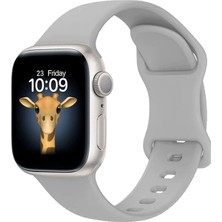Coolacs Apple Watch Series 1/2/3 38MM Uyumlu Yumuşak Hafif Silikon Kordon Kayış