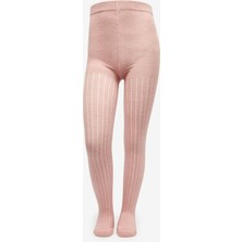 Penti Kız Çocuk Pretty Rib Pembe 2li Külotlu Çorap