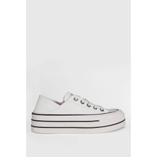 Lufian Kadın Pamela Sneaker Ayakkabı Beyaz 121230001