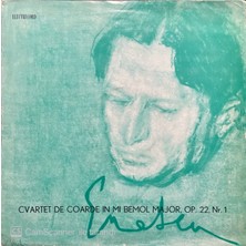 George Enescu – Cvartet De Coarde LP Plak