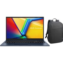 Asus  Vivobook 15 X1504ZA-NJ018P16 Intel Core I5-1235U 40GB 1tb SSD 15.6" Fhd Freedos Laptop + B210 Çanta Siyah