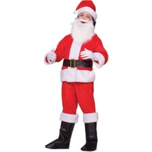 Noel Baba Kostümü Lüks