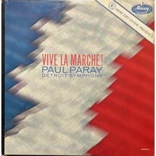 Paul Paray - Detroit Symphony Vive La Marche LP Plak