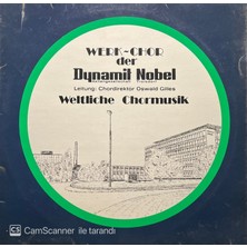 Weltliche Chormusik LP Plak