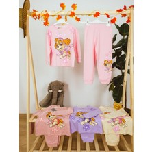 İsobel Kids Paw Petrol Fitilli Interlok Kız Pijama Takımı 7-8 - Pembe