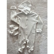 Nurcan Bebe Patikli  Jakarlı Üçlü Tulum Set