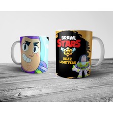 Pixxa Brawl Stars Buzz Lightyear Kupa Bardak Model 1