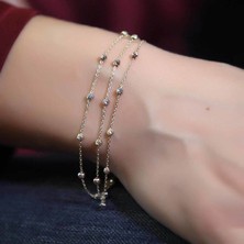 Üçlü Altın Dorika Bileklik 14 Ayar 2.60 Gram