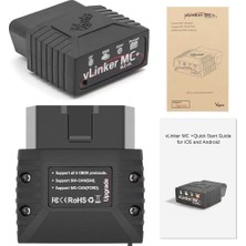 Vlinker Mc + 4.0 ELM327 Obd2 Araç Teşhis Cihazı Bluetooth