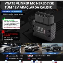 Vlinker Mc + 4.0 ELM327 Obd2 Araç Teşhis Cihazı Bluetooth