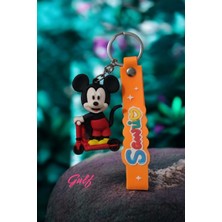 GULF Mickey & Minnie Mouse 3D Çift Anahtarlık 2 Adet