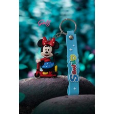 GULF Mickey & Minnie Mouse 3D Çift Anahtarlık 2 Adet