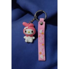 GULF Kuromi & My Melody 3D Çift Anahtarlık 2 Adet