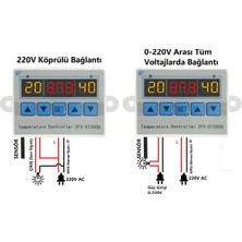 YATE10 ST3008 220 V 10 A Termostat - Timer Kontrolörü