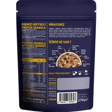 Fellas Protein Granola - Kırmızı Meyveler 270g 3'lü Paket